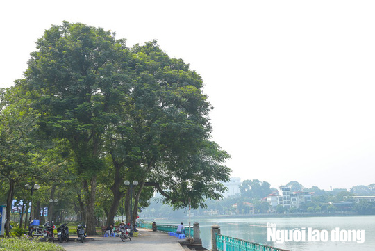 Hình ảnh không khí đặc quánh, mờ mịt ở Hà Nội - Ảnh 4.