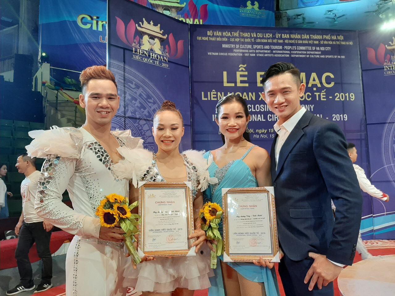 Xiếc của Việt Nam thắng lớn tại liên hoan quốc tế 2019