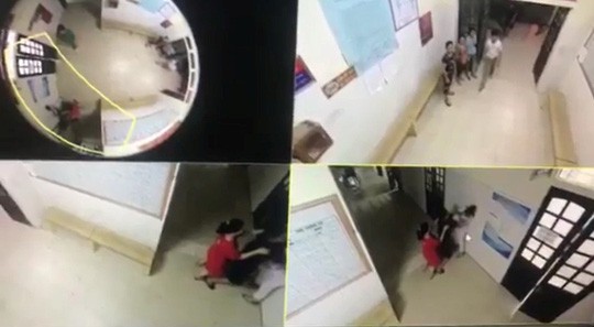 Xông vào bóp cổ, đánh nữ điều dưỡng rồi đứng giữa cổng Trung tâm Y tế thách thức