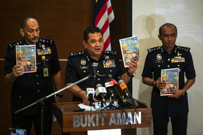Malaysia cấm truyện tranh có nội dung liên quan "Vành đai và Con đường"