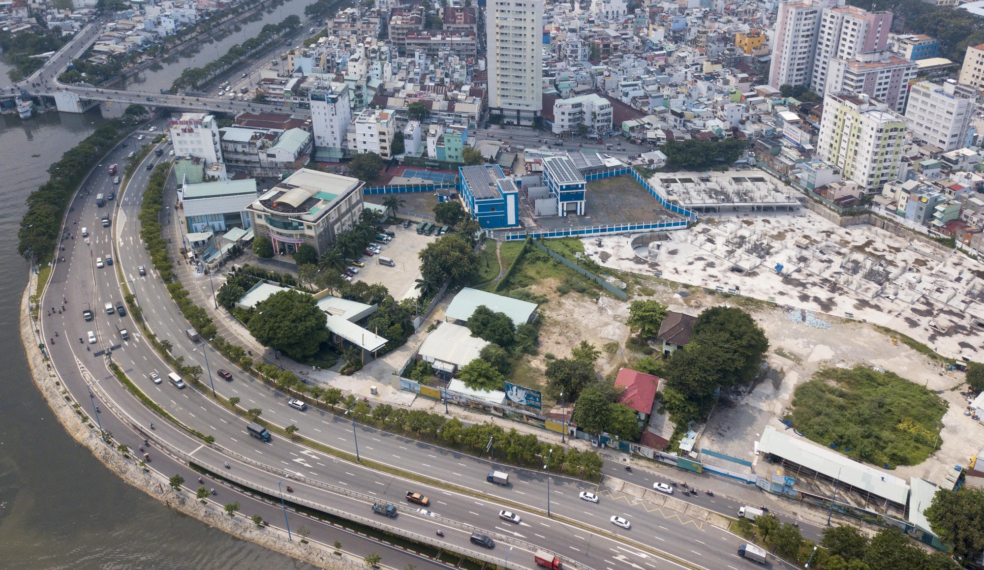 Cận cảnh khu phức hợp 35.000 m2 bị cưỡng chế tại TP HCM