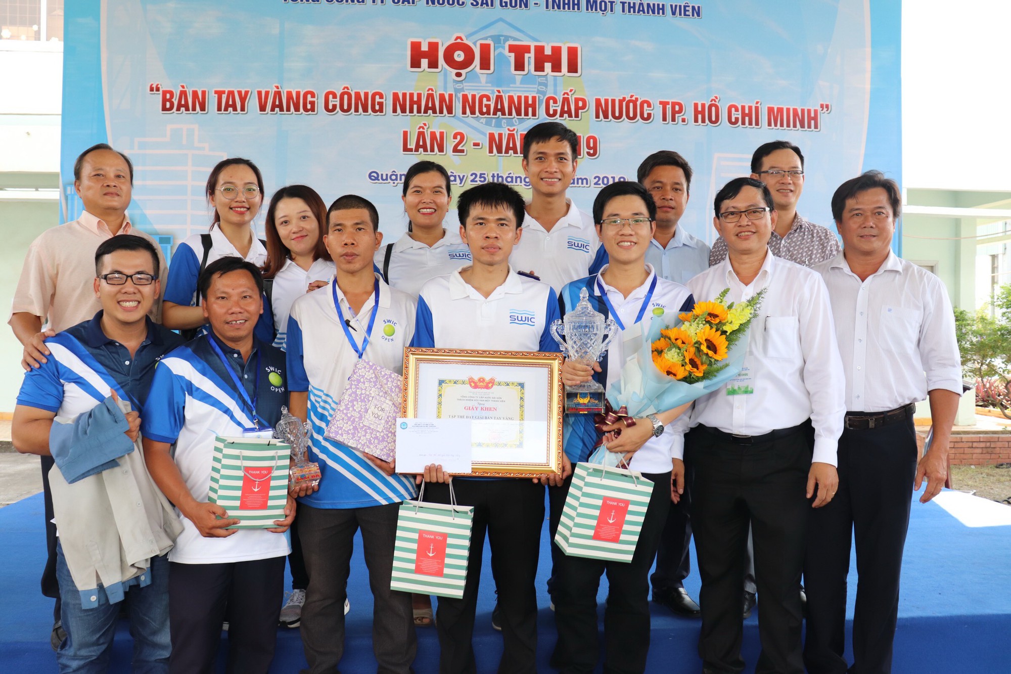 Sôi nổi hội thi Bàn tay vàng công nhân ngành Cấp nước TP HCM