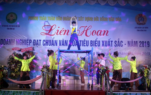 Đồng Nai: Liên hoan doanh nghiệp đạt chuẩn văn hóa tiêu biểu