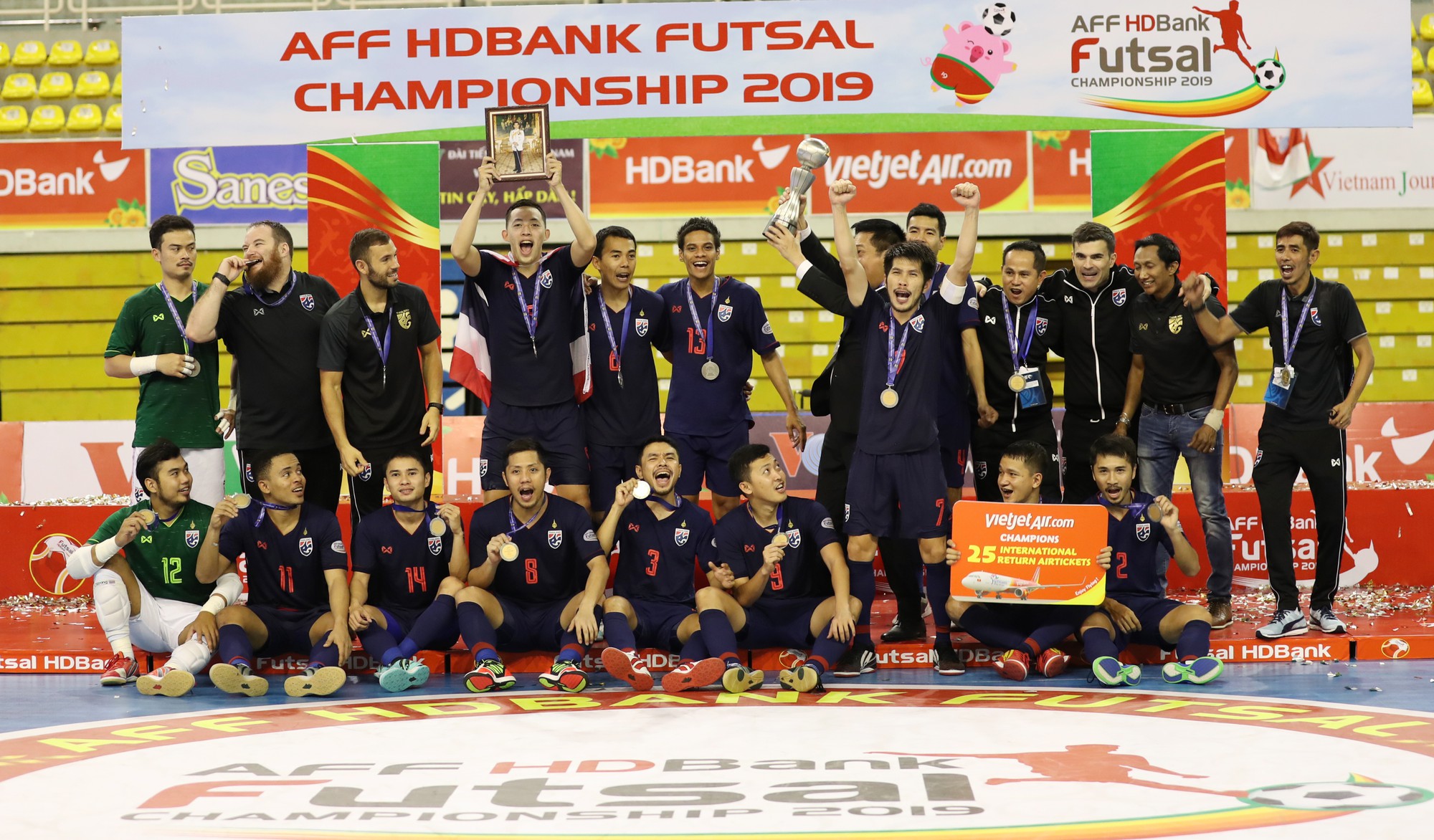 Việt Nam, Th&aacute;i Lan, Indonesia gi&agrave;nh suất dự VCK Futsal ch&acirc;u &Aacute; 2020 - Ảnh 7.