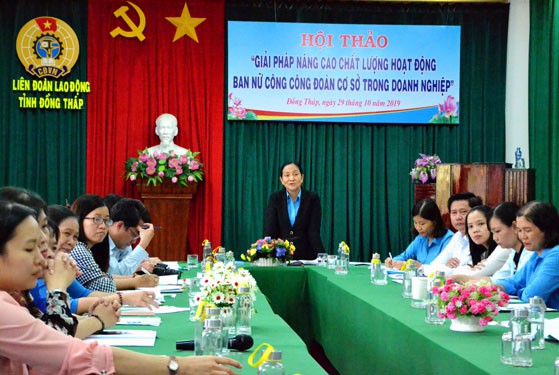 Đồng Tháp: Hiến kế nâng cao chất lượng hoạt động nữ công