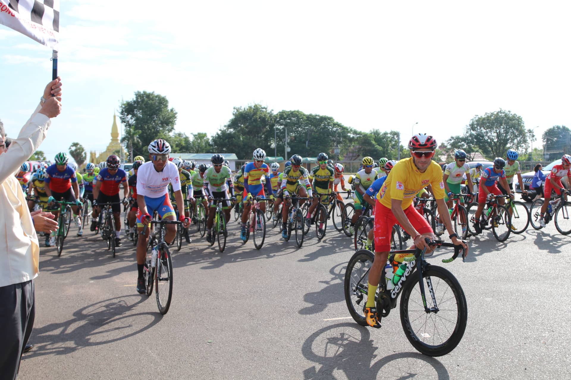 Javier Perez đoạt áo vàng chung cuộc giải xe đạp Cúp Nam Kỳ Khởi Nghĩa 2019