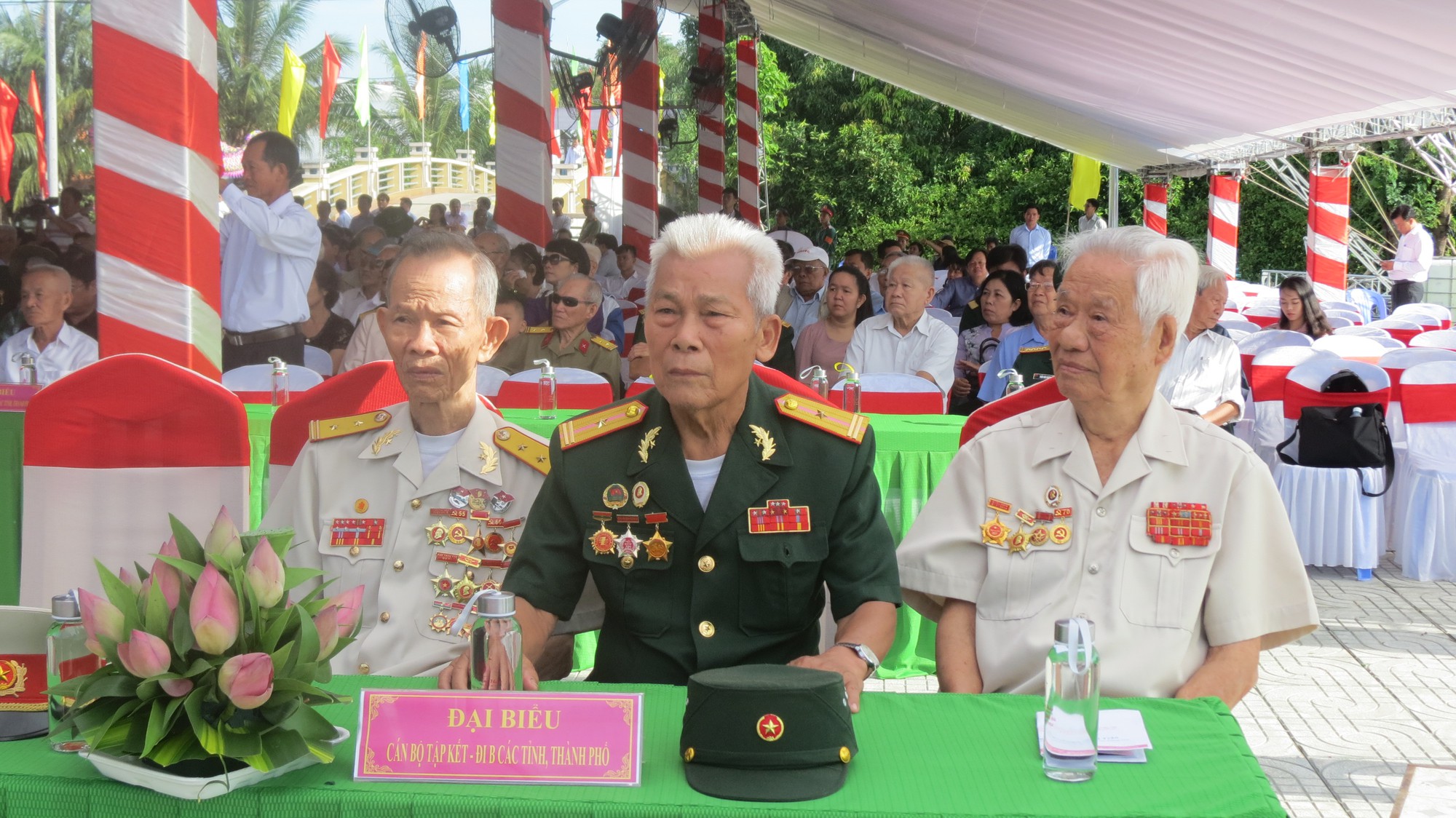 Khánh thành Tượng đài sự kiện tập kết 1954 tại Đồng Tháp - Ảnh 5.