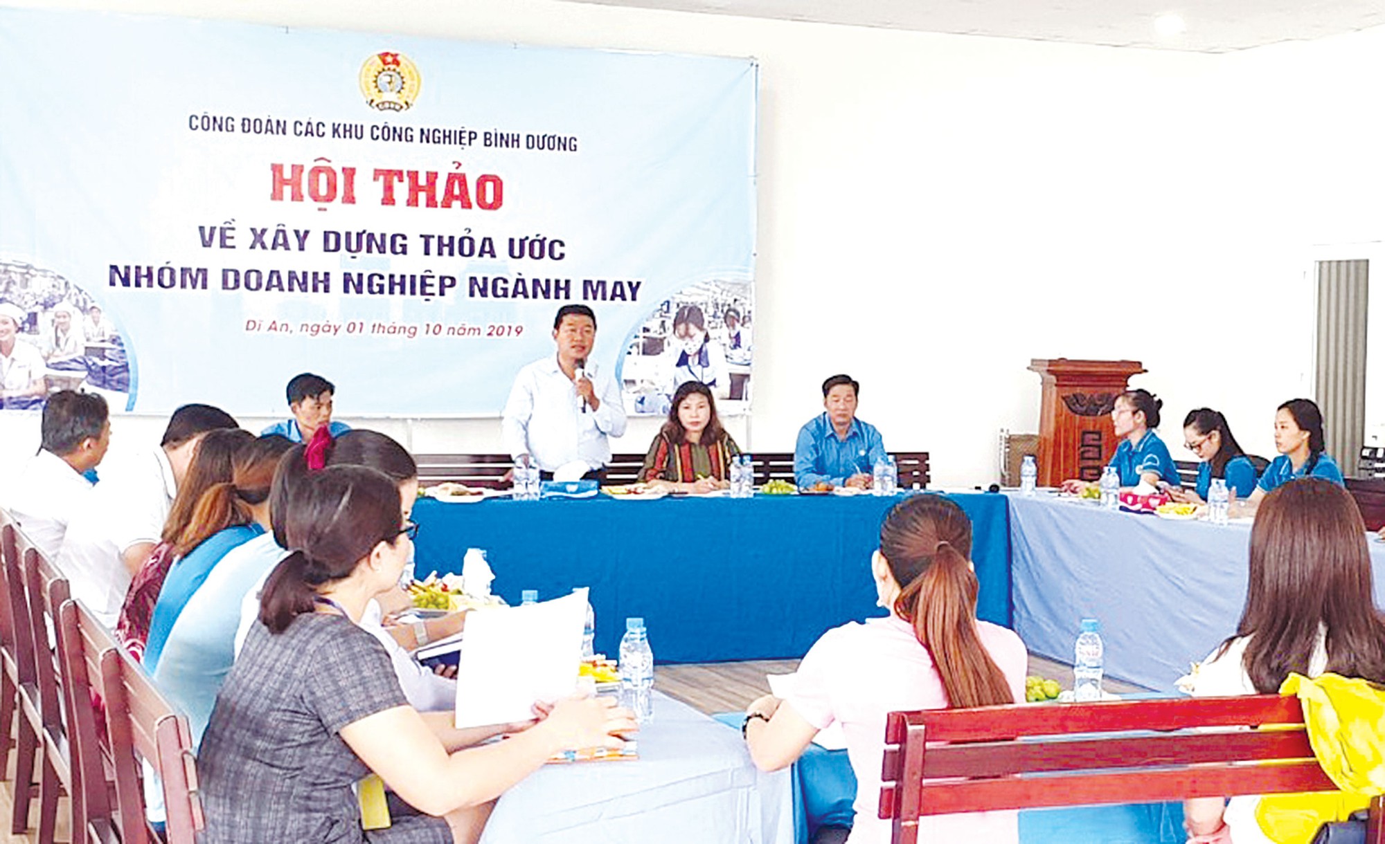 Bình Dương: Xây dựng thỏa ước nhóm doanh nghiệp ngành may