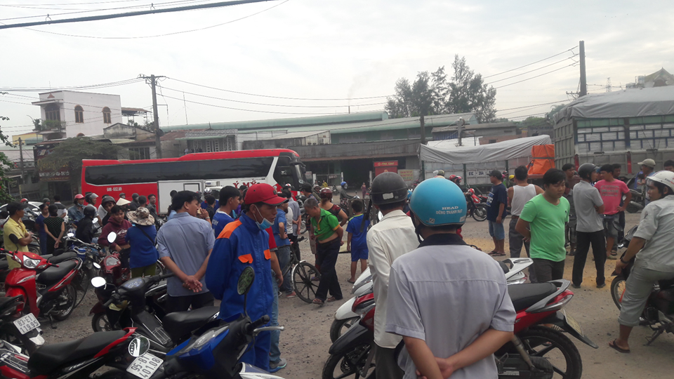 TP Biên Hòa: Xe ben cán ngang người 1 em học sinh rồi bỏ chạy