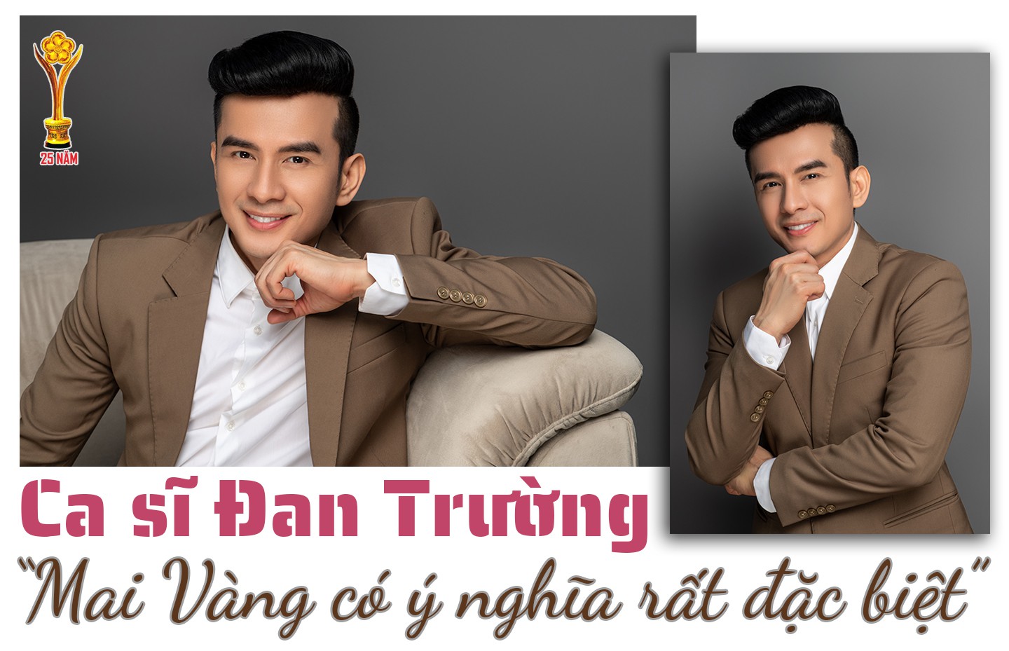 [eMagazine] - Ca sĩ Đan Trường: Mai Vàng có ý nghĩa rất đặc biệt