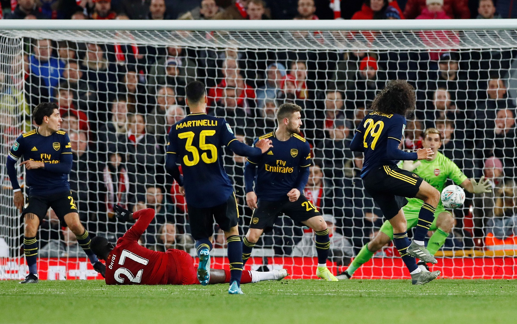 Rượt đuổi 10 b&agrave;n thắng, Liverpool hạ Arsenal ở c&uacute;p Li&ecirc;n đo&agrave;n - Ảnh 5.
