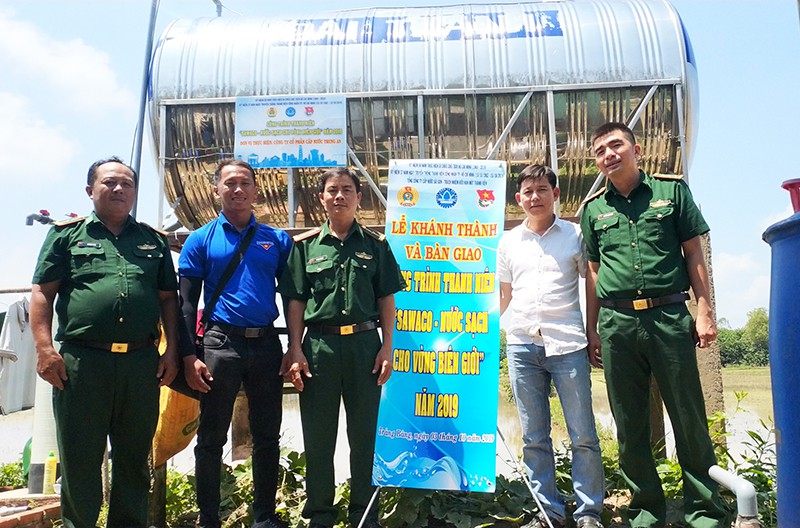 Kh&aacute;nh th&agrave;nh, b&agrave;n giao c&ocirc;ng tr&igrave;nh thanh ni&ecirc;n &ldquo;Sawaco - Nước sạch cho v&ugrave;ng bi&ecirc;n giới&rdquo; - Ảnh 1.