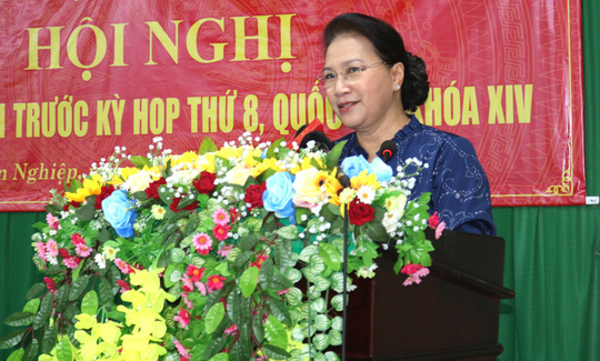 Chủ tịch Quốc hội Nguyễn Thị Kim Ngân nói về 12 dự án ngàn tỉ "đắp chiếu" của Bộ Công thương