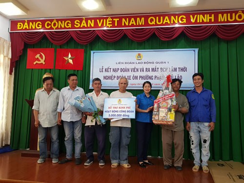 Quận 1: Ra mắt nghiệp đoàn xe ôm thứ 9