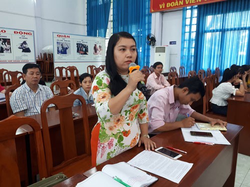 Người đứng đầu phải nêu gương, nói đi đôi với làm