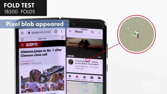 Galaxy Fold kh&ocirc;ng bền như Samsung quảng c&aacute;o - Ảnh 1.
