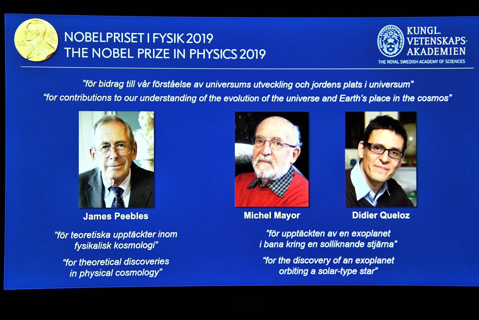Nobel Vật lý 2019 và sự tiến hóa của vũ trụ