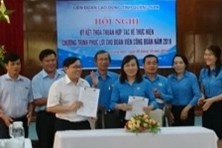 Bình Định: Hợp tác nâng cao phúc lợi cho đoàn viên