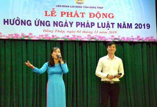Đồng Tháp: Phát động hưởng ứng Ngày pháp luật năm 2019