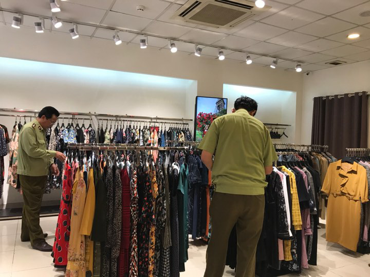Lực lượng Quản lý thị trường chưa phát hiện chữ Trung Quốc gắn trên sản phẩm Seven.Am