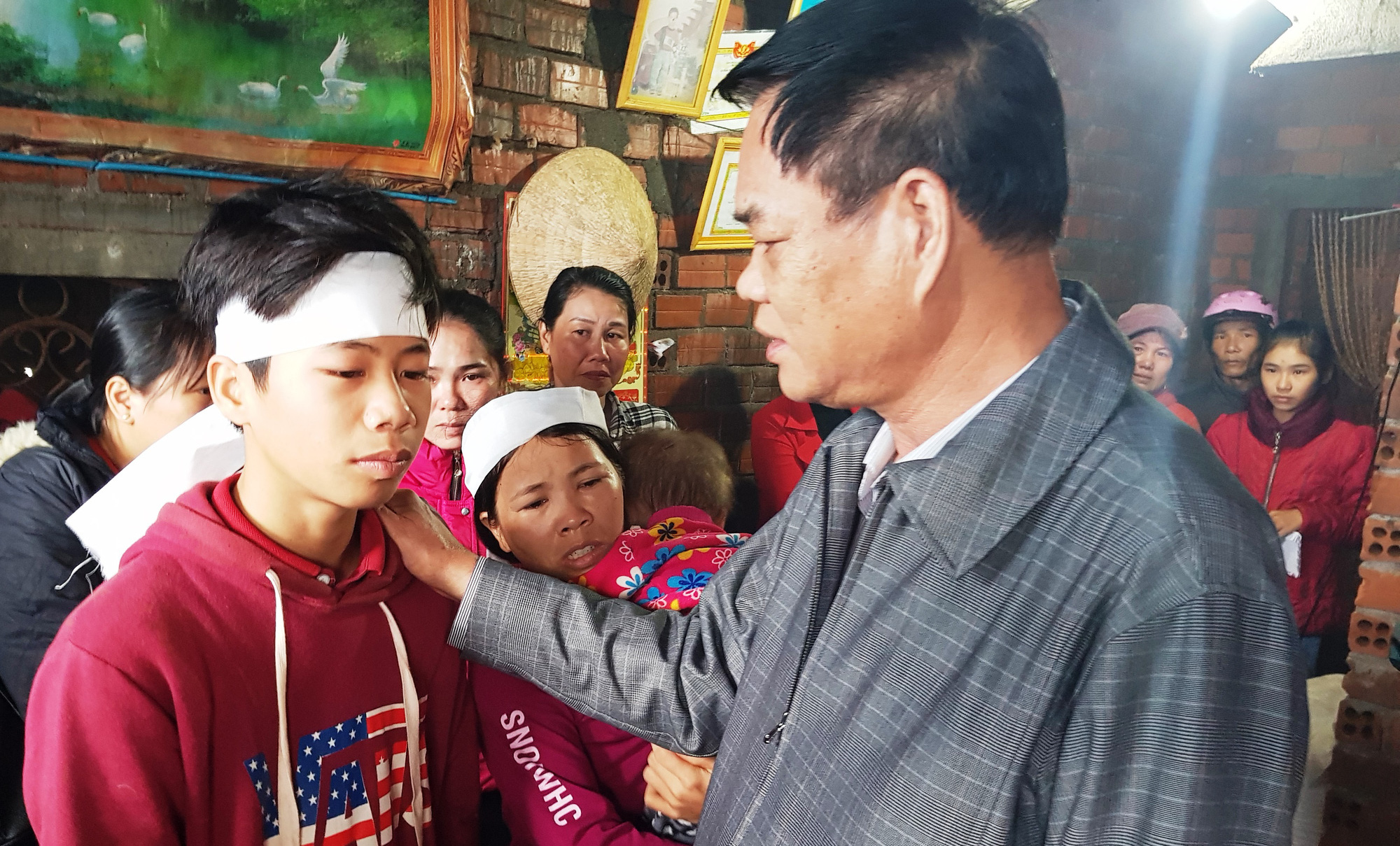 Người cha trẻ ra đi bỏ dở dự định kiếm tiền cho con tròn nụ cười