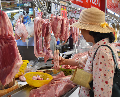 Căng thẳng giá thực phẩm Tết