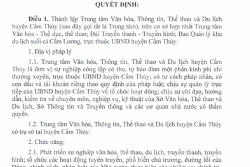 Thanh H&oacute;a giảm 31 trưởng ph&ograve;ng cấp huyện sau s&aacute;p nhập tại 26 huyện, thị x&atilde;, TP - Ảnh 1.