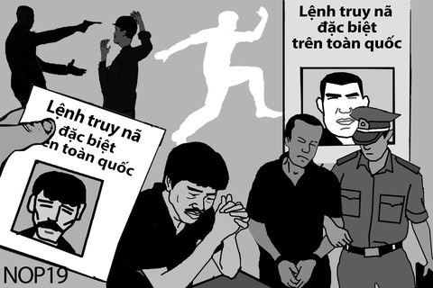 Đối tượng nhiễm HIV rạch tay thách đố công an