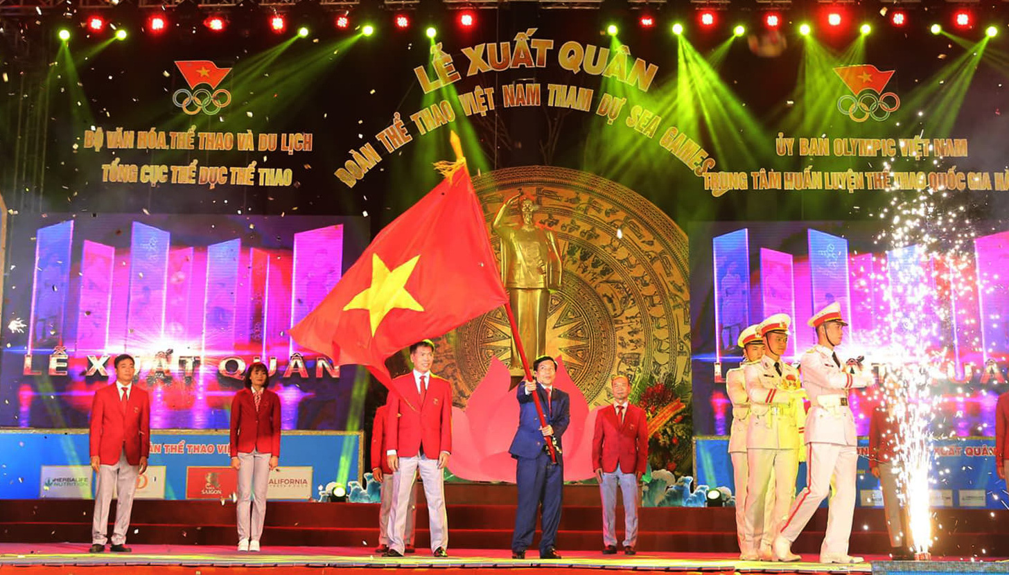 856 VĐV và HLV đoàn Thể thao Việt Nam xuất quân tham dự SEA Games 30