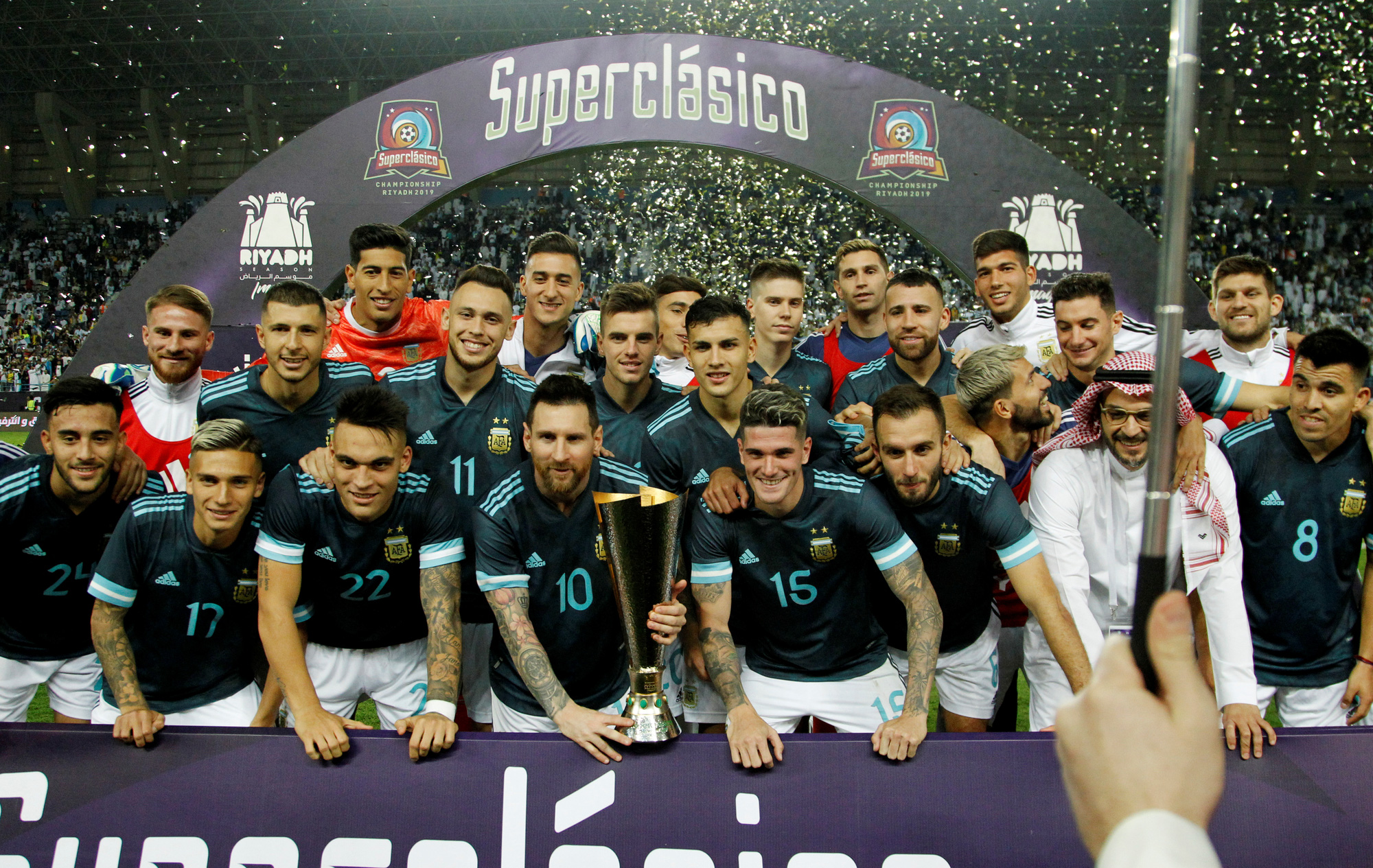 Messi t&aacute;i xuất, Argentina hạ Brazil, đoạt c&uacute;p si&ecirc;u kinh điển Nam Mỹ - Ảnh 10.