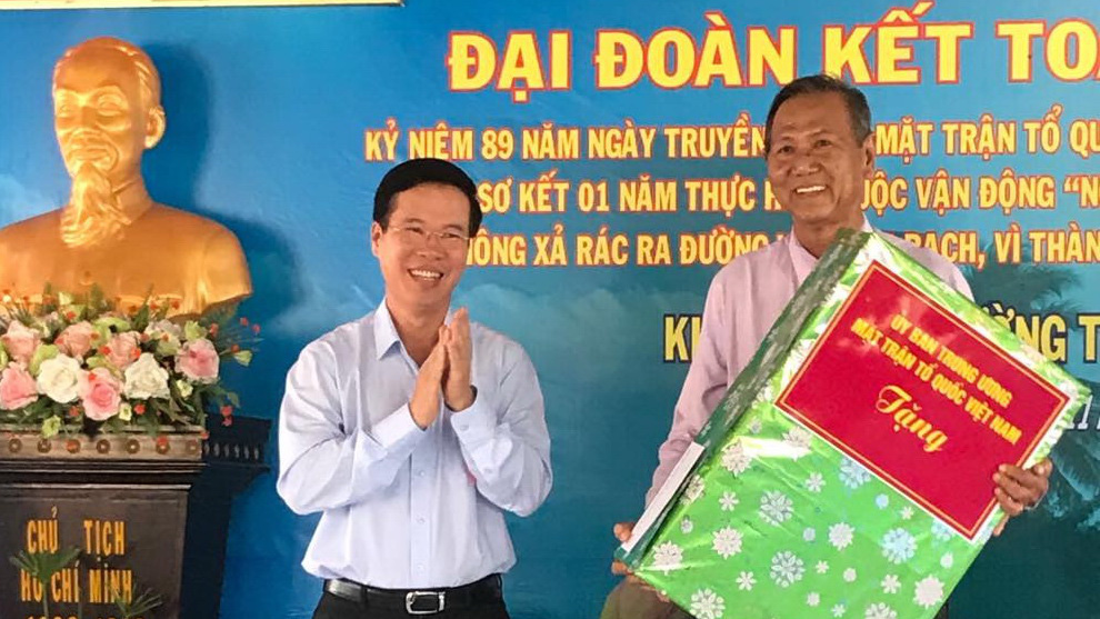 Ông Võ Văn Thưởng mong Khu phố 6, phường Thạnh Xuân, quận 12 phát huy giám sát cán bộ, đảng viên
