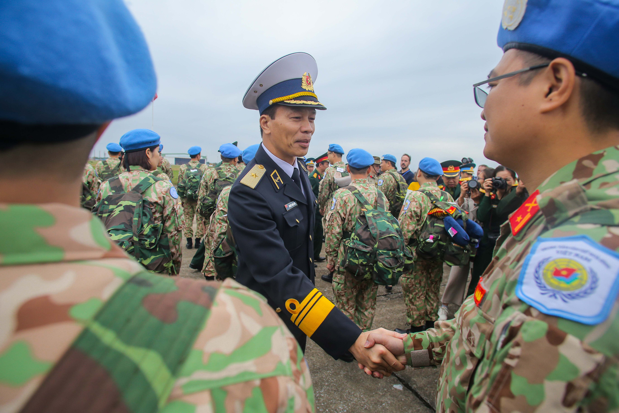 Cận cảnh ngựa thồ C-17 đưa Bệnh viện dã chiến lên đường gìn giữ hòa bình Liên Hiệp Quốc - Ảnh 16.