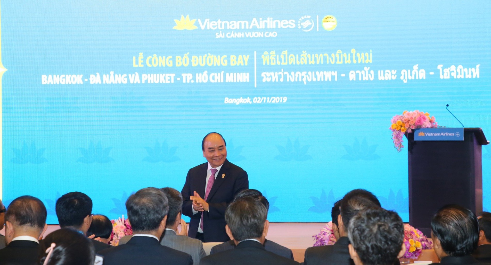 Thủ tướng dự khai trương các đường bay mới tới Thái Lan - Ảnh 1.