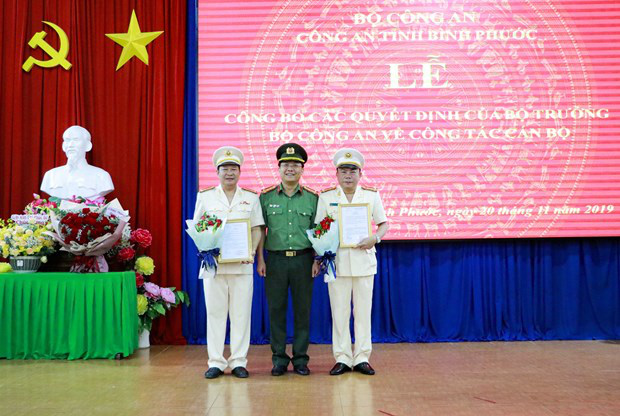 Phó Hiệu trưởng trường Trung cấp Cảnh sát làm PGĐ Công an Bình Phước