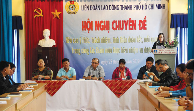 Đoàn kết, chia sẻ để bảo vệ tốt người lao động