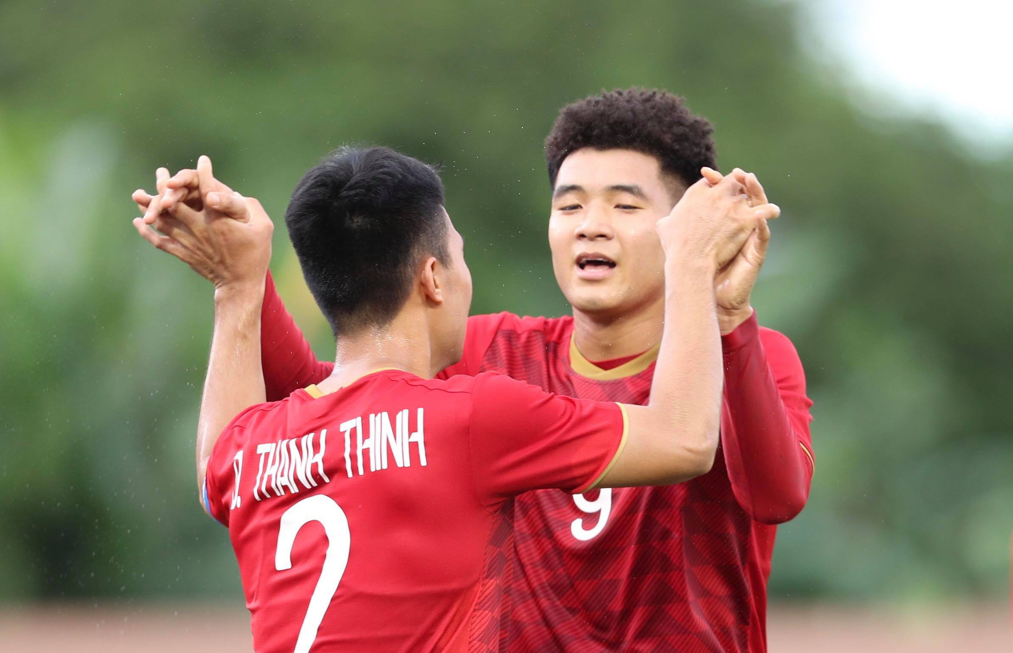U22 Việt Nam dồn ép và có 6 bàn thắng trước U22 Brunei