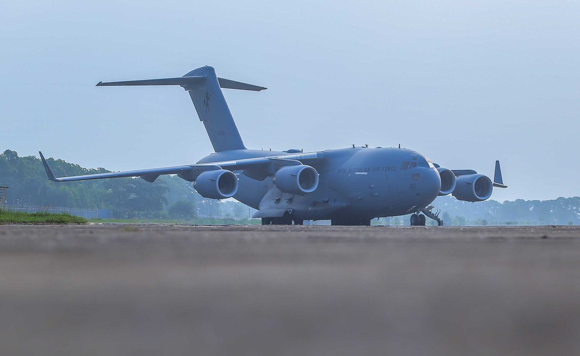 Cận cảnh ngựa thồ C-17 đưa bệnh viện d&atilde; chiến sang Nam Sudan l&agrave;m nhiệm vụ g&igrave;n giữ h&ograve;a b&igrave;nh - Ảnh 17.