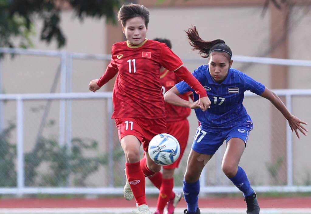 Tuyển bóng đá nữ Việt Nam - Thái Lan: 1-1: Bài học đắt giá về không chiến