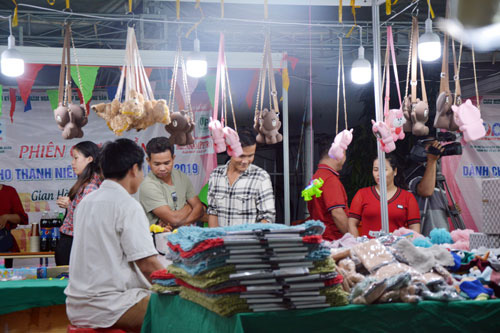 Phiên chợ 0 đồng dành cho công nhân