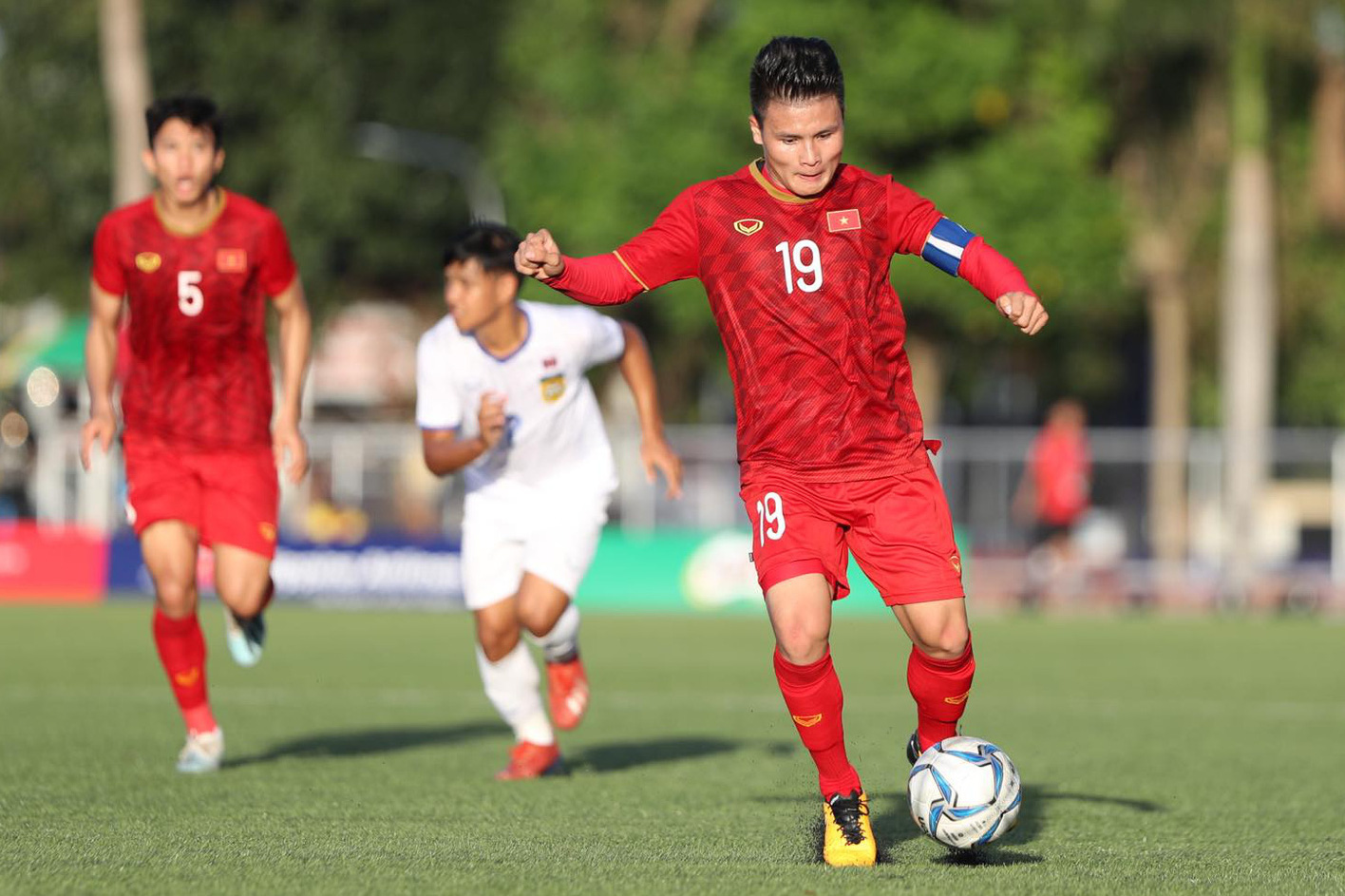 U22 Việt Nam thắng đậm U22 Lào với tỉ số 6-1