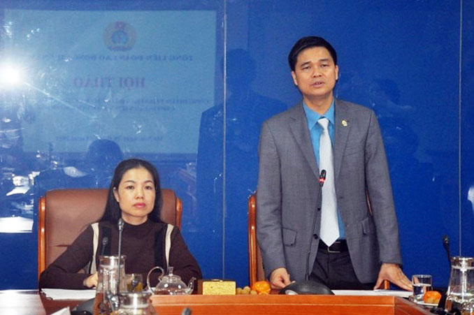 C&ocirc;ng đo&agrave;n hỗ trợ người lao động chuyển đổi nghề - Ảnh 1.