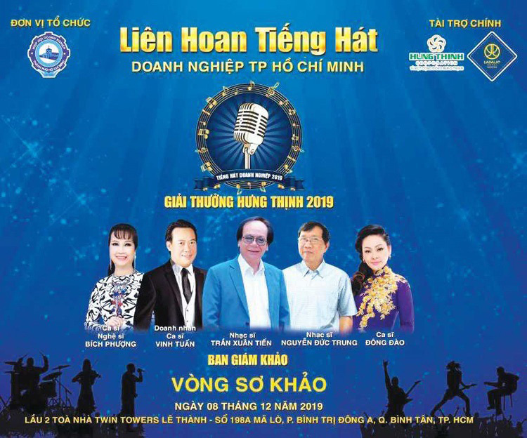 Liên hoan "Tiếng hát Doanh nghiệp TP HCM 2019"