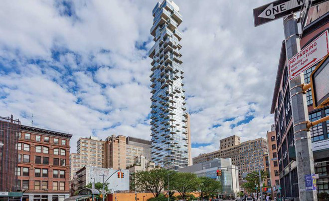 Bên trong tòa nhà có hình thù kỳ dị ở New York