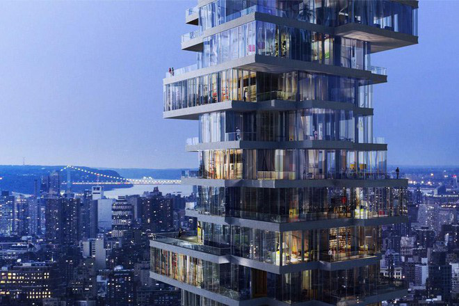 Bên trong tòa nhà có hình thù kỳ dị ở New York - Ảnh 3.