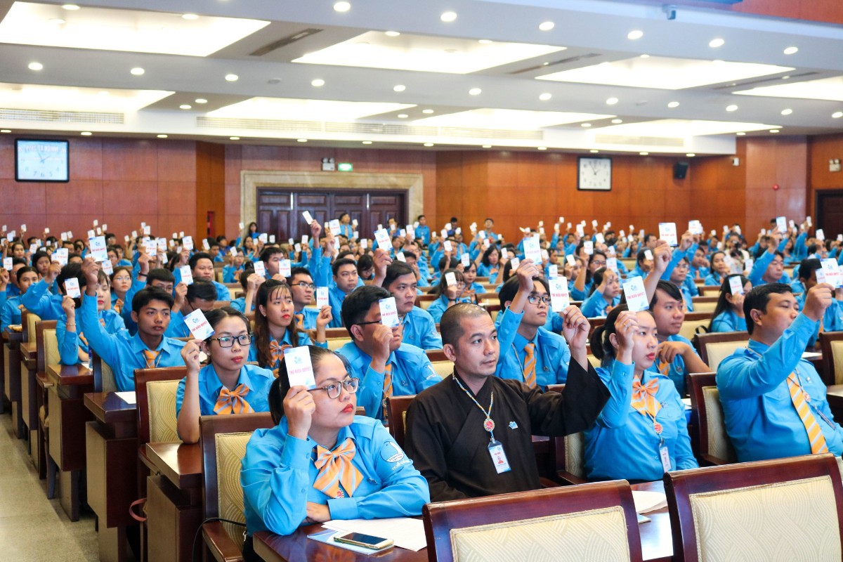 Anh Ngô Minh Hải tái đắc cử Chủ tịch Hội LHTN Việt Nam TP HCM