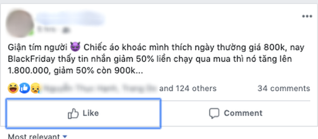 Giận t&iacute;m người với chi&ecirc;u thổi gi&aacute; l&ecirc;n cao rồi giảm sốc 50% - 70% dịp Black Friday - Ảnh 2.