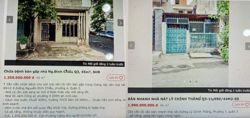 Đăng tin nhà nát nhưng lại lừa khách mua đất nền