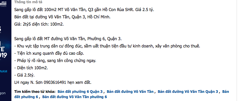Bán đất nền nhà thi đấu TDTT Phan Đình Phùng là “tin lừa đảo” - Ảnh 2.