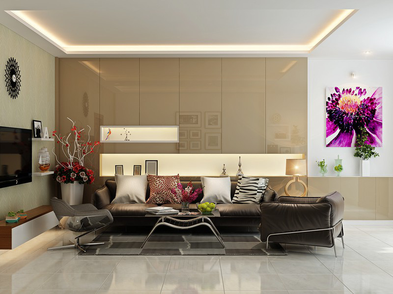 Mẫu ph&ograve;ng kh&aacute;ch đẹp cho căn hộ chung cư - Ảnh 2.