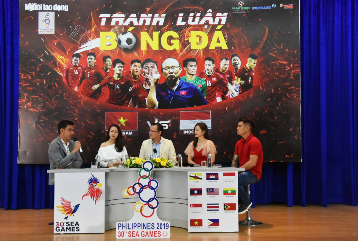 "Tranh luận bóng đá Sea Games 30" Việt Nam - Indonesia: Nảy lửa, giải thưởng hấp dẫn!